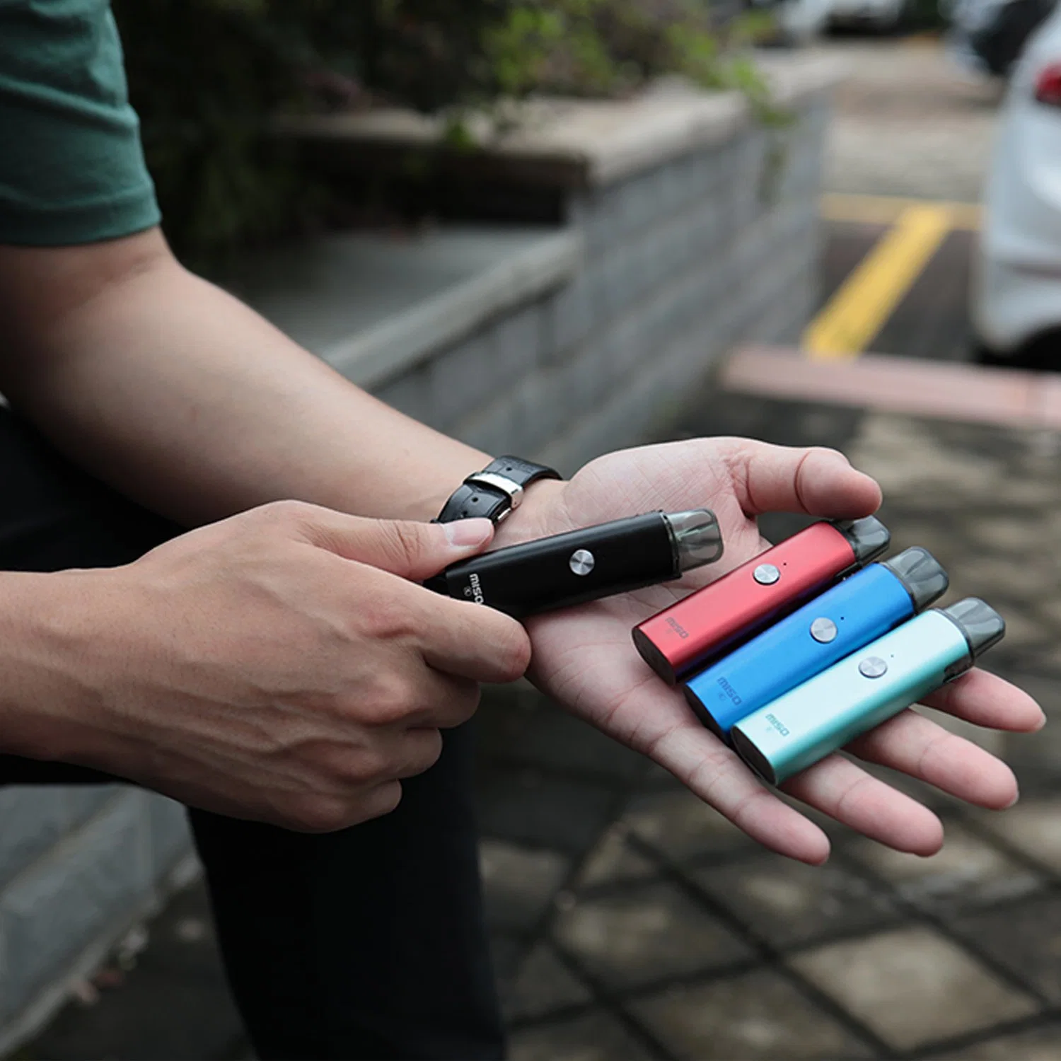 2022-Hot-Sale-Wholesale-Open-Pod-Various-Flavors-Univapo-Miso-C-600mAh-7-Colors-Electronic-Cigarettes-Vaporizer-Vape-Pod